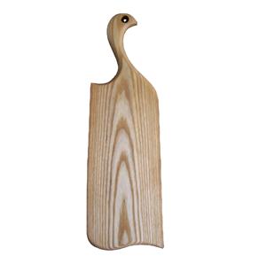 Manche rond ustensiles de cuisine élégants bloc à découper en bois massif naturel Rectangle planche à découper en bois d'acacia - Product Image 5