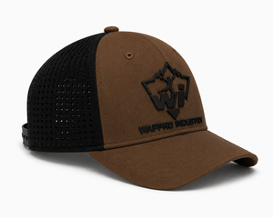 Gorra Deportiva Unisex Personalizada con Malla Lateral Marrón, Transpirable, para Trabajo al Aire Libre, Deportes, Viajes y Uso Diario - Product Image 2