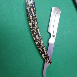 Vente flash VIRED IMPEX VI-BR-05 Rasoir de barbier en acier inoxydable élégant sur mesure pour hommes, outils de beauté - Product Image 1