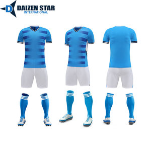 Uniforme de Fútbol DSI 100% Poliéster Transpirable de Manga Corta con Nombre de Equipo Personalizado Antibacterial de Secado Rápido y Superficie Lisa - Product Image 2