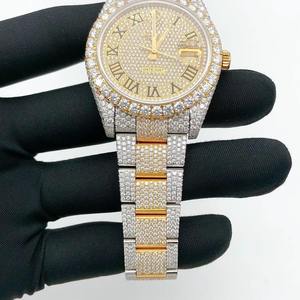 Excellent Quality Hip hop <b>iced</b> <b>out</b> diamond <b>watch</b> for men with bold design for stage performance Available For Sale - Product Image 3