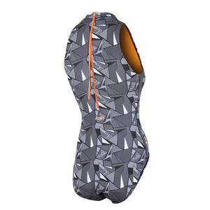 Maillot de bain athlétique professionnel pour femmes en Spandex/Polyester, séchage rapide, respirant, personnalisable OEM/ODM - Product Image 5