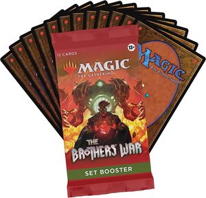 กล่องบูสเตอร์เซ็ตการ์ดเกม Magic: The Gathering ชุด The Brothers' War |   30 แพ็ค (360 ใบ) - Product Image 3