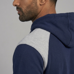 Sweat-shirts à capuche pour hommes 100% coton, streetwear, avec cordon de serrage, logo personnalisé, sweat-shirts à capuche pour hommes - Product Image 4