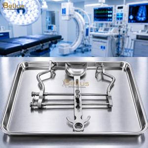 Retractor Abdominal Balfour de Acero Inoxidable OEM, Juego de Instrumentos Quirúrgicos Veterinarios Reutilizables, Proveedor de Fábrica ODM - Product Image 5