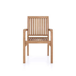 Fauteuil de patio en teck massif de haute qualité – Mobilier de salle à manger extérieur moderne pour café et hôtel (commande en gros) - Product Image 1