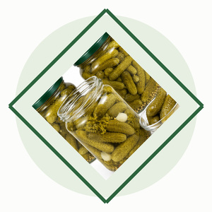 Top Notch Quality Delicious Best Selling Vietnam Manufacturer Supply <b>Pickled</b> Baby Cucumbers Packed in 540ml Mason <b>Jar</b> - Product Image 3