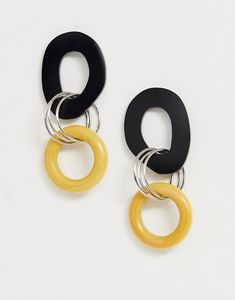 Colorful Handmade Resin <b>Earrings</b> for Women, Modern Designer Statement Jewelry, Lightweight Artistic <b>Earrings</b> for Boutique - Product Image 3