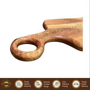 Fabricant indien de planches à charcuterie en bois multi-usages, design unique, meilleure qualité, planche à découper en bois d'acacia - Product Image 2