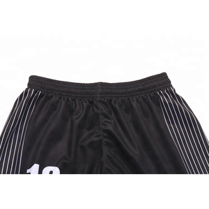 Unisex Volleyball Jersey Set Sublimated Print Moisture Wicking Fitted Short Sleeve 100% Polyester Anti-UV Breathable <b>Black</b> White - Product Image 2