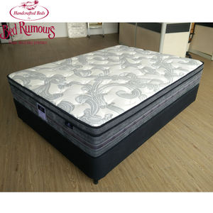 King size Высокое качество ролл ап 9 зон карман пружинный матрас кровать - Product Image 4