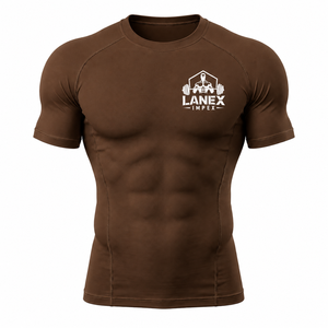 <b>Men</b> <b>Compression</b> T-<b>Shirt</b> Quick Dry Athletic Gym <b>Shirt</b> | Muscle Fit Workout Training Tee | Stretch Running Fitness Sportswear Tee - Product Image 2