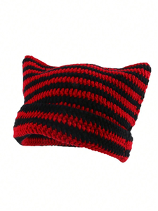 Fabricant de bonnets, bonnets personnalisés, logo personnalisé, bonnets doublés de satin, bonnets en laine tricotée, broderie jacquard, bonnet de haute qualité - Product Image 5