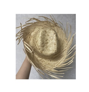 Fabricación personalizada ajustable barbilla cordón sombreros de paja playa activo al aire libre paja salvavidas sol sombrero viaje pesca esquí prendas de vestir - Product Image 5