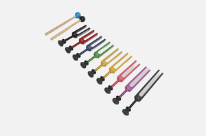 Juego de diapasones completamente nuevos: resonancia duradera con martillo incluido para sanación sonora… - Product Image 5