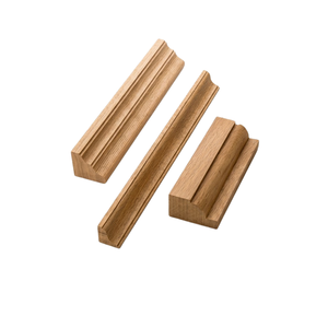 Moulures décoratives en bois de luxe sur mesure pour armoires de cuisine, moulures en bois massif de qualité supérieure pour meubles de villa et d'hôtel - Product Image 1