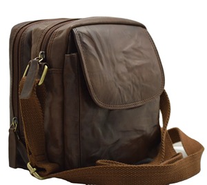 Handmade 15\" Laptop <b>Messenger</b> <b>Bag</b> Genuine Leather Briefcase Easy Carrying 34 X 25 X 6 CM <b>for</b> <b>Men</b> and Women - Product Image 1