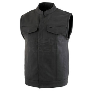 Chaleco de Cuero para Hombre, Estilo Casual, para Invierno, sin Mangas, para Viajes, Aire Libre, Estilo Moderno y Cómodo - Product Image 3