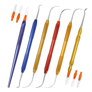 Espátula Doble Profesional para Escultura Dental, Cuchilla para Grabado, Relleno de Resina y Cera, Herramienta de Tallado Dental - Product Image 1