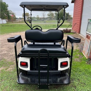 Voiturette de golf électrique 3-4 places avec frein hydraulique, caisse de chargement en aluminium, certifiée CE, autonomie de 90 km, batterie 48V, vitesse de 30-50 km/h - Product Image 3