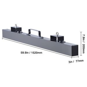 Magnete di sollevamento a forcella da 93 libbre, tipo a sospensione, per chiodi, di grado industriale, in acciaio, accessori per carrelli elevatori, ricambi - Product Image 5