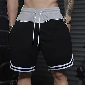 Pantalones cortos de patrón sólido con estilo 3D para hombre, bolsillos cómodos, transpirables, cintura con cordón para verano, pantalones deportivos de baloncesto - Product Image 4