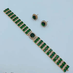 ชุดสร้อยคอเพชรแบบอเมริกัน Royal Look JeweleMarket 10575677DGR เครื่องประดับแฟชั่น - Product Image 4