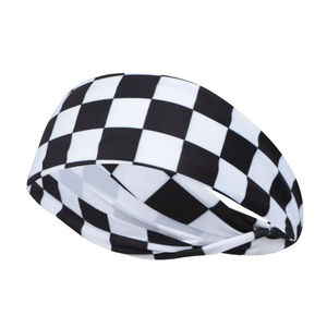 High Quality OEM Sweatband 4.5cm Non-Slip Breathable Polyester Cotton Printed <b>Headband</b> For Exercise All Seasons Fashion Wear - Product Image 4