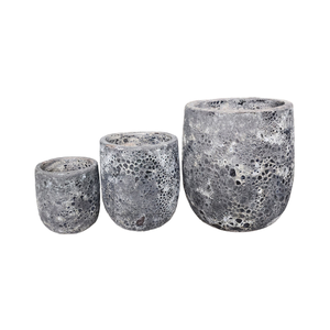 Hot Sale Classic Atlantis Ceramic Flower Pots Set <b>Bubble</b> Glazed Nursery Outdoor Plants <b>House</b> Decor Big Design for Home Use - Product Image 1