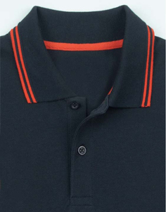 Polo homme vert olive uni à manches courtes en coton Oxford, coupe classique, respirant, avec boutons - Product Image 5