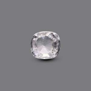 Loose 4.25 Carat Luxury White Zircon Gemstone for Fine Jewelry High Quality Lab Created - Product Image 1