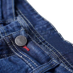 Jeans Homme Personnalisés 100% Coton Légers Taille Moyenne Délavage Clair Coupe Slim Décontractés Denim Durable Services OEM/ODM Disponibles - Product Image 6