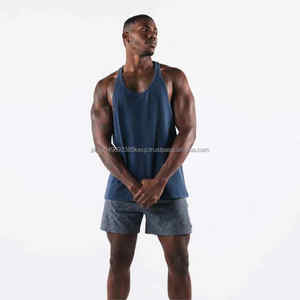 Premium Men's Gym Tank Tops Breathable and Lightweight Training Sports Fitness Wear Cotton Men's Clothing Plus Size - Product Image 2