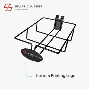 Organisateur de casquettes de baseball en métal de haute qualité, support de rangement pour mur à lattes avec logo personnalisé et montage facile pour l'affichage en magasin - Product Image 5