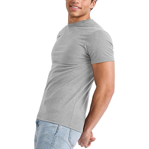 Men's High Quality 100% Cotton T-Shirt Customized Printing Loose Fit Heavyweight Men's T-Shirts - Product Image 1