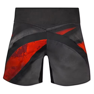 Shorts de combat MMA, solides, respirants, pour le fitness et les loisirs, de qualité supérieure, en coton et élasthanne, à prix réduits - Product Image 3