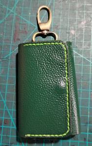 Wholesale <b>Leather</b> <b>Keychain</b> Genuine <b>Leather</b> Metal Key Ring with Custom Logo Fashion Key Holder Gift for Men Women - Product Image 2