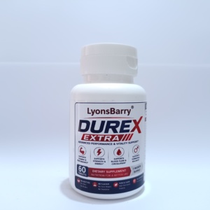 Suplemento Herbal Durex Extra Time Performance para 30 minutos de vitalidad y erección súper fuerte - Product Image 1