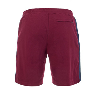 Shorts de sport en molleton de coton brodés sur mesure, style vintage, épais, avec impression en relief, taille mi-haute, décontractés, en French Terry avec ourlet brut - Product Image 3