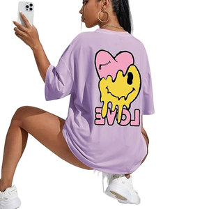 Camiseta Oversize 100% Algodón con Bolsillo Canguro, Cuello Redondo, Blanca Lisa de Alta Calidad con Estampado Digital, Tallas S-M-L-XL - Product Image 1