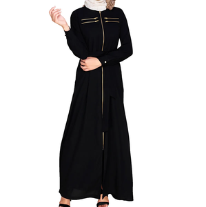 Hot Selling Factory Direct Supply Customized Muslim Women Hijab Abaya Linen Abayas Islamic Clothing Seamless Spring Burqa - Product Image 5