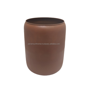 Metal Decorative Iron Flower <b>Vase</b> Enamel Color Flower Pot for Garden Decoration Handmade in Bulk - Product Image 2