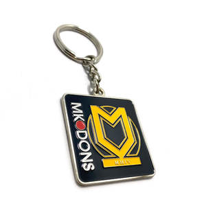 Llavero Promocional con Logotipo de Marca, Diseño Vintage de Dibujos Animados, Forma Ovalada, Aleación de Zinc Esmaltada - Product Image 6