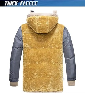 Parka longue vintage M-51 pour homme, coupe-vent d'hiver à capuche, grande taille, écologique, respirant, en toile de coton avec doublure polaire, pour l'extérieur - Product Image 3