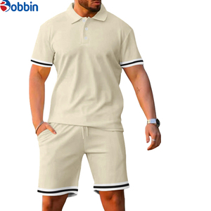 Conjunto de Pantalones Cortos Polo Unisex Cómodos y Transpirables con Logotipo Personalizado, Nueva Llegada, Conjunto Deportivo Corto para Hombre de Talla Grande - Product Image 3