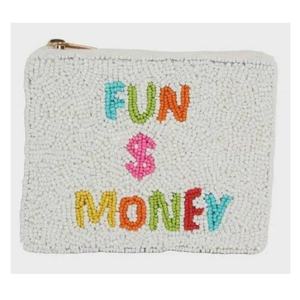 Monedero con Cierre de Cremallera y Diseño de As de Cartas con Cuentas, Mini Bolsa para Monedas para Mujer, para Llevar Llaves, Tarjetas, Efectivo y Maquillaje, Accesorio para Chicas - Product Image 6