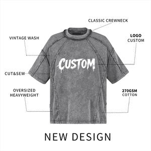 Camiseta Personalizada para Hombre, Corte Regular, Poliéster/Algodón, 220 g/m², Impresión por Serigrafía, Antiencogimiento, Transpirable, Cuello Redondo - Product Image 3