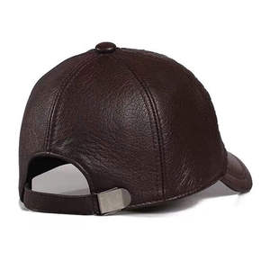Gorra de béisbol protectora marrón personalizada para hombre, gorras marrones casuales promocionales, gorra de béisbol de 5 paneles, adecuada para todas las estaciones - Product Image 3