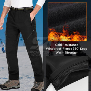Vêtements d'aventure en plein air respirants avec tissu extensible, coupe confortable, pantalon softshell pour les voyages, pantalon softshell - Product Image 3