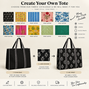 Sac fourre-tout matelassé en coton, imprimé indien au bloc, vert olive, motif jungle safari, grande capacité pour femme, Saint-Valentin, vente en gros - Product Image 5